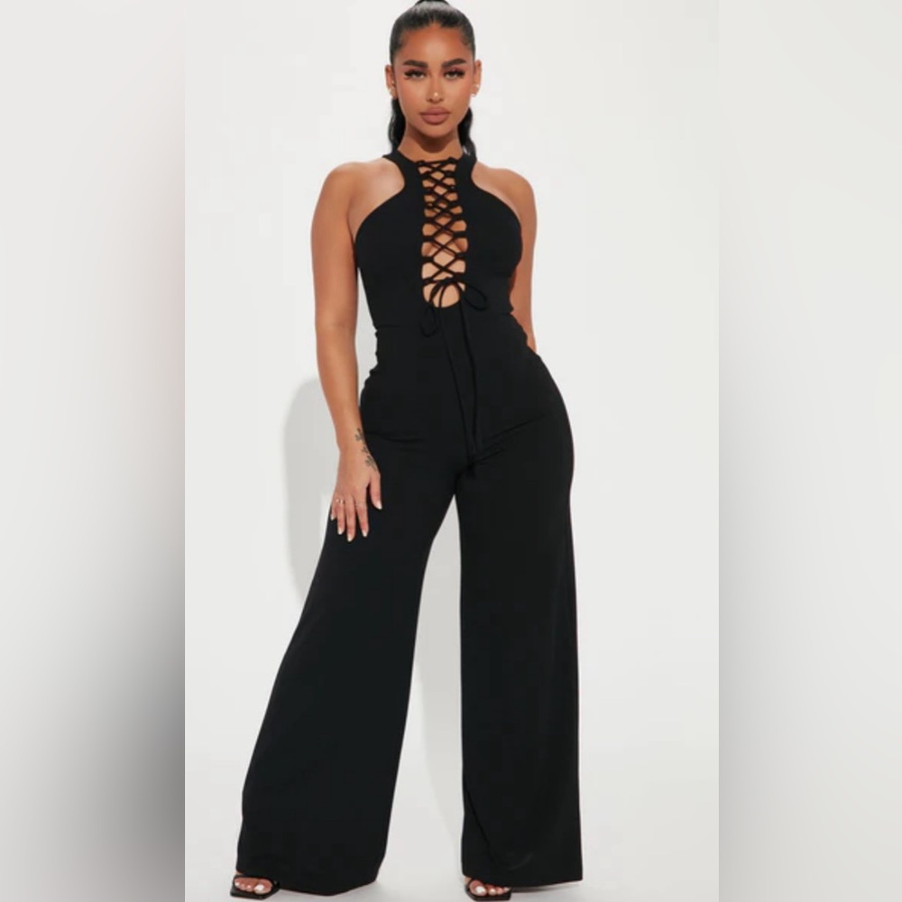 Fashion Nova Arlo Jumpsuit size XL NWT